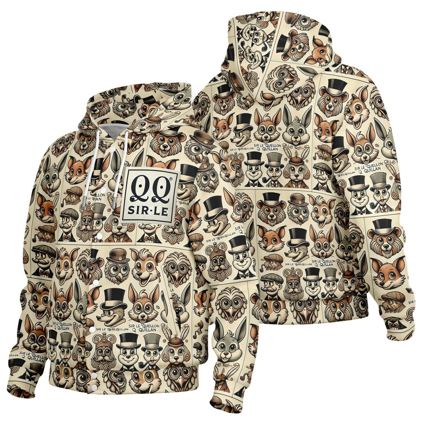 The Quellon Varsity Hooded Jacket