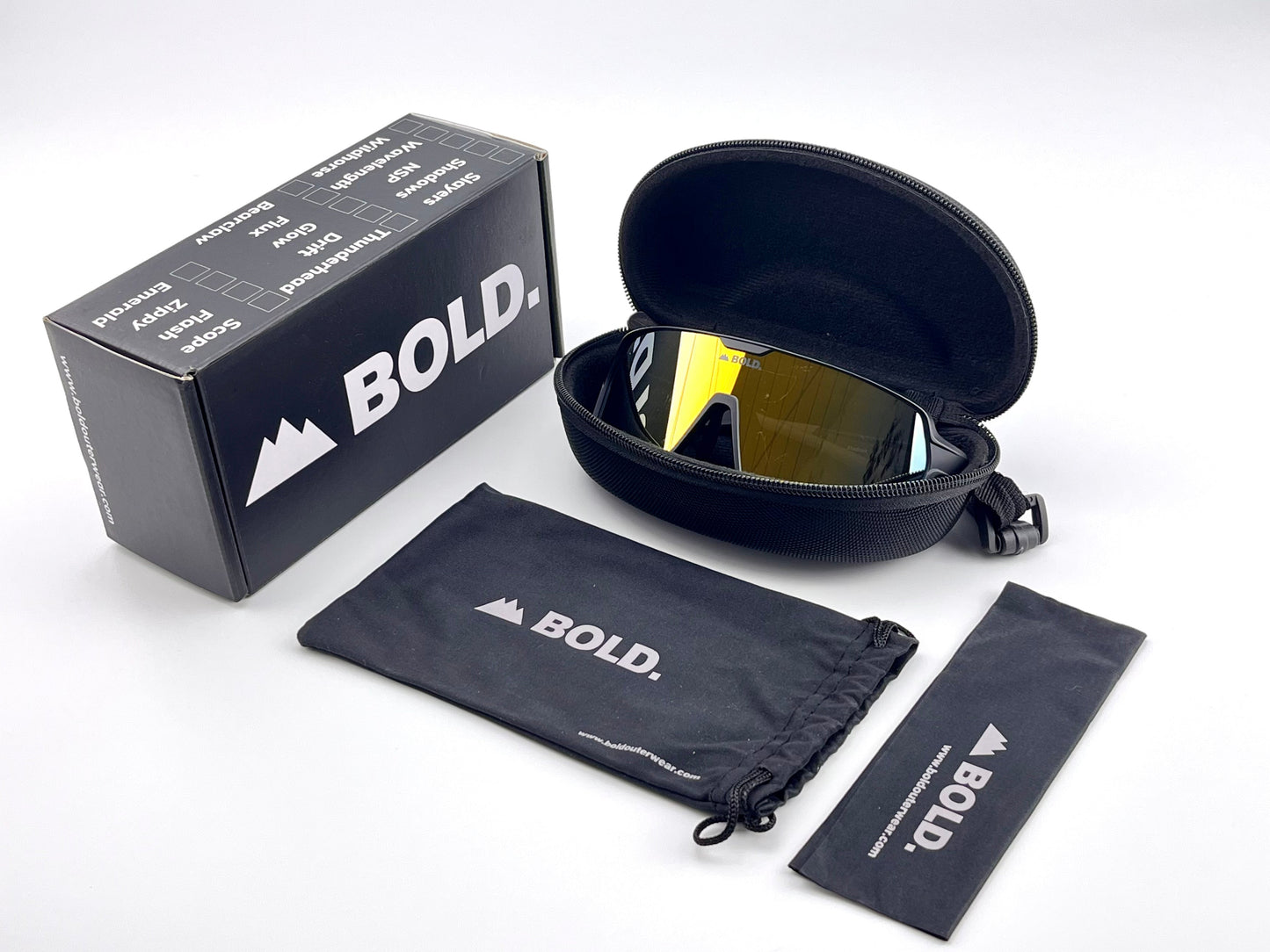 BOLD Shadows Performance Sunglasses – MTB, Ski & Lifestyle Eyewear