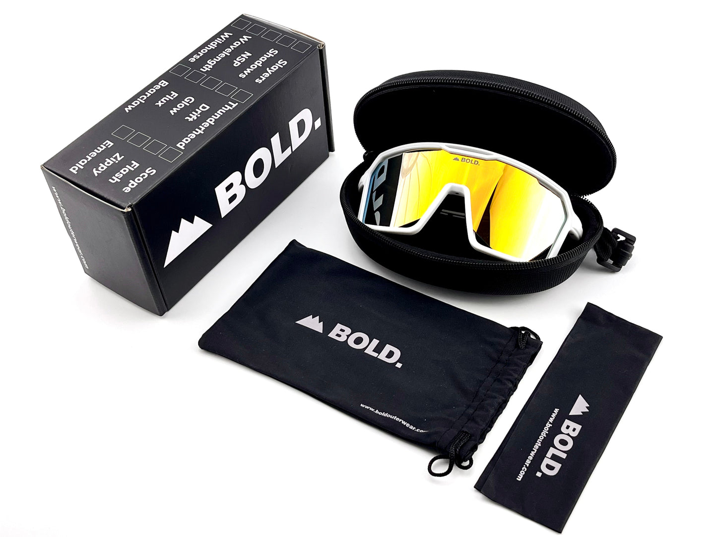 BOLD Flux Performance Sunglasses – MTB, Ski & Lifestyle Eyewear