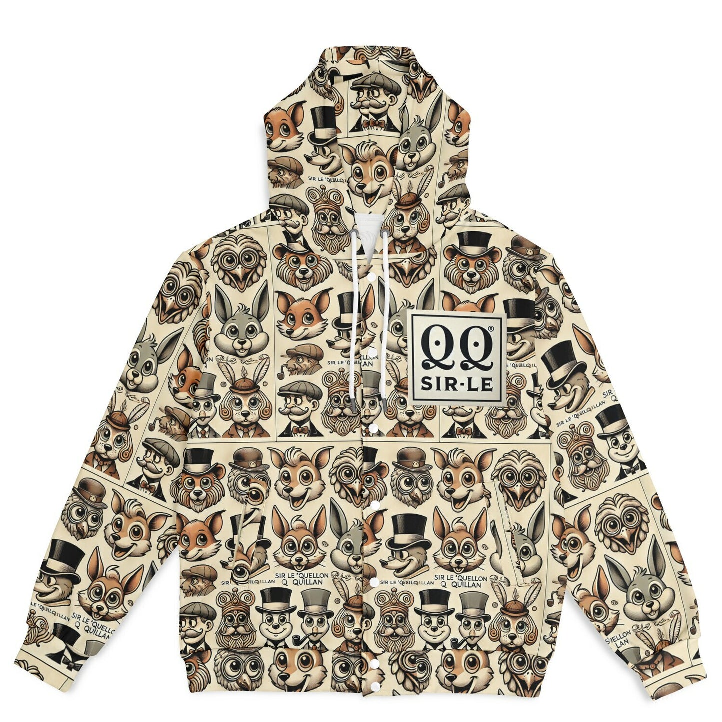 The Quellon Varsity Hooded Jacket