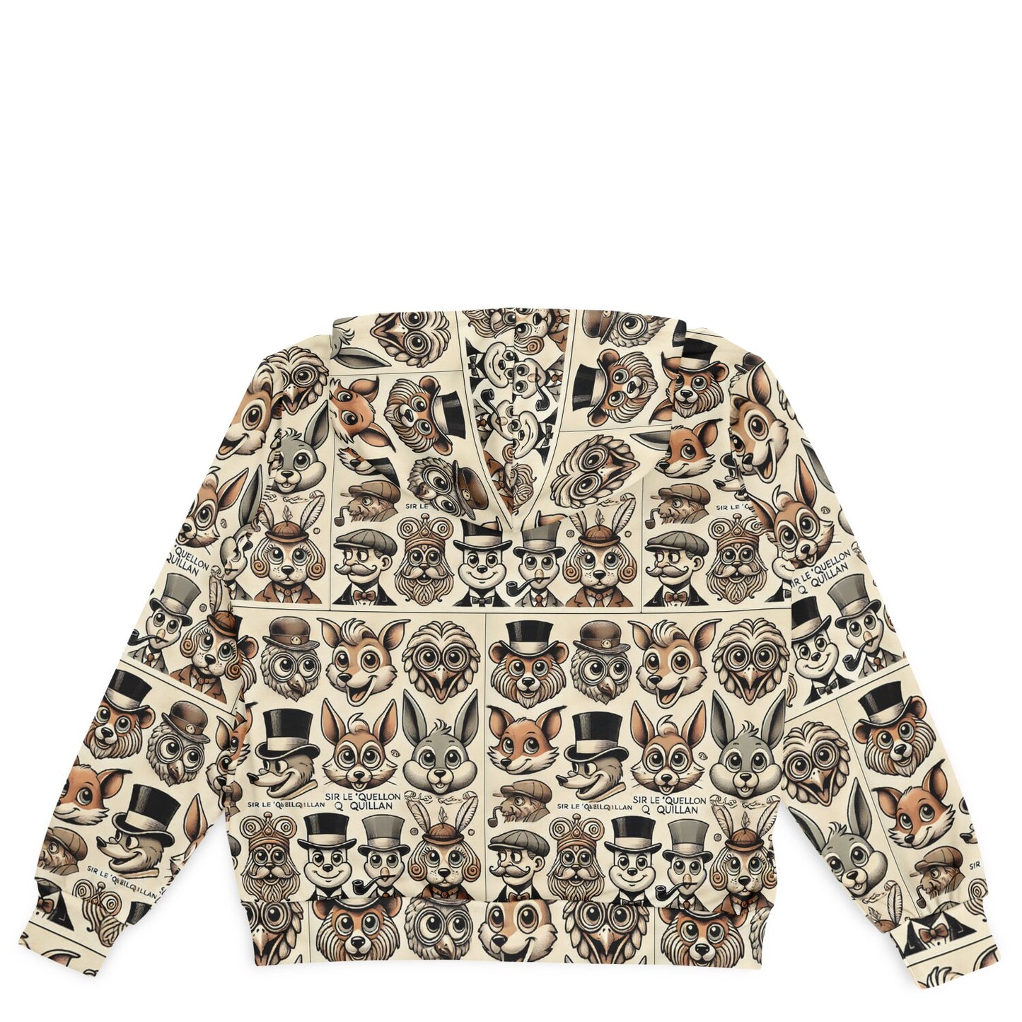 The Quellon Varsity Hooded Jacket