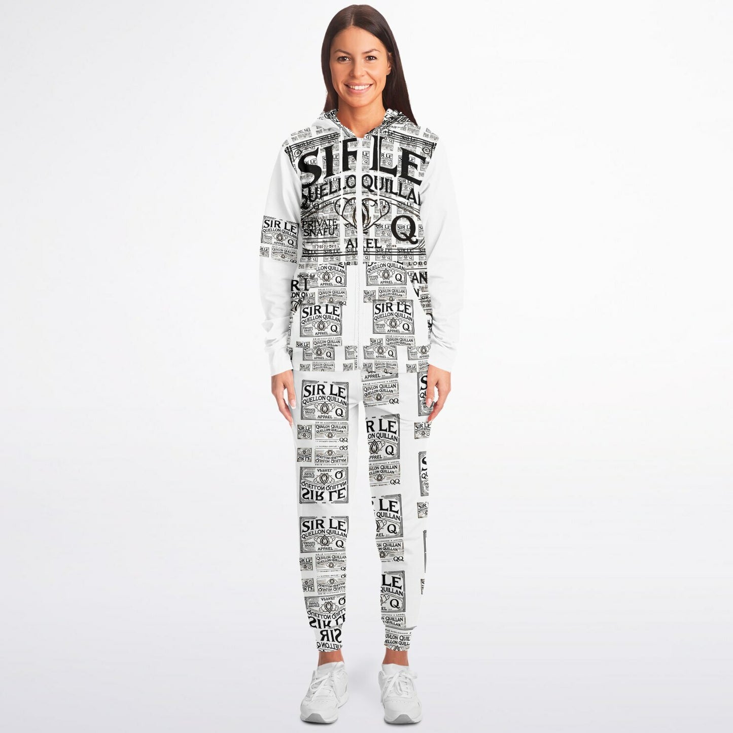 2 Fashion Ziphoodie & Jogger - AOP